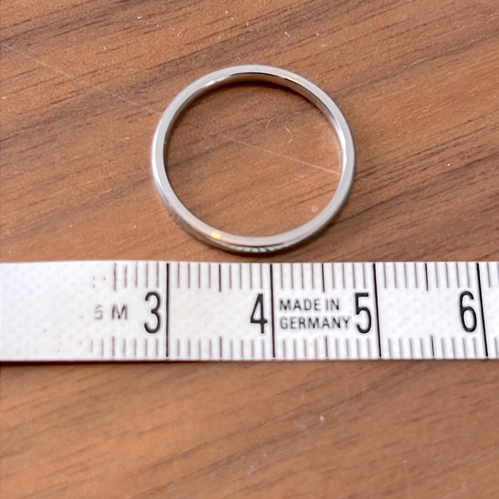 Stainless Steel Ring Size 7